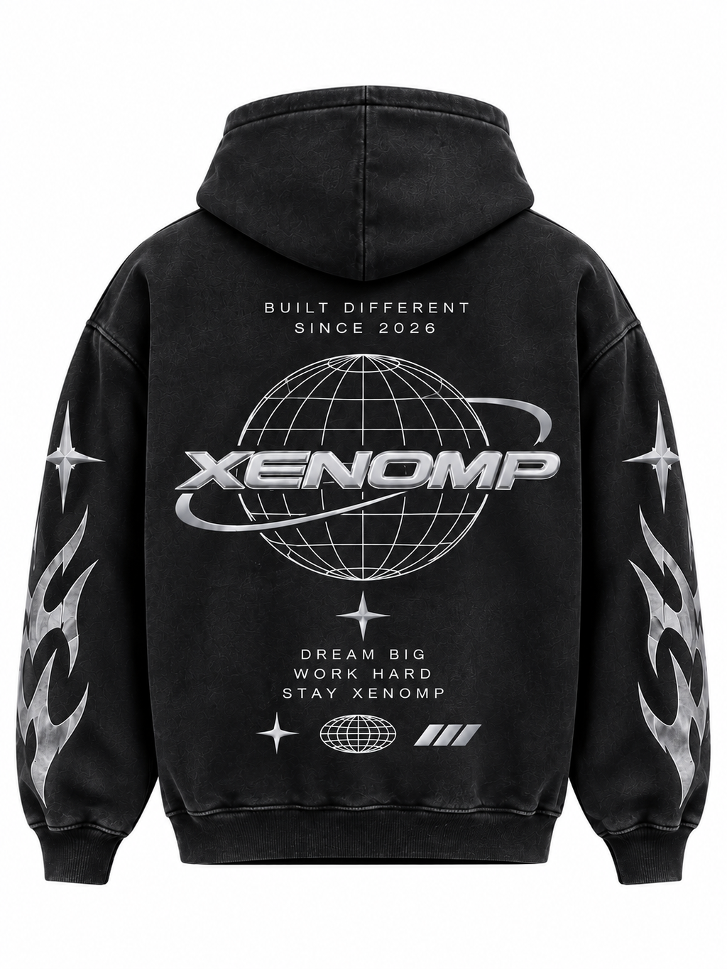 Hoodie Built Diffrent