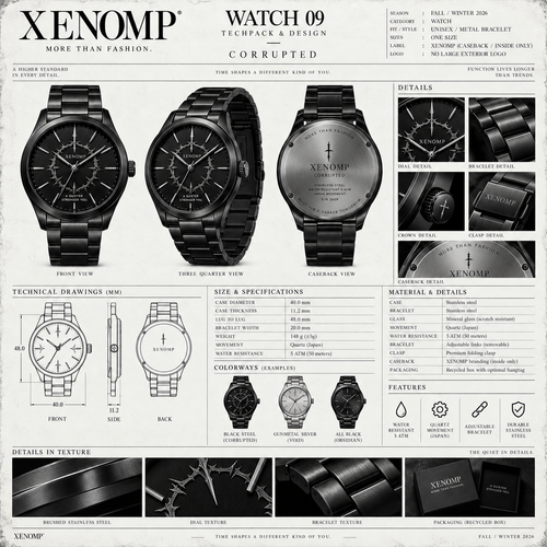 Dark Design watch